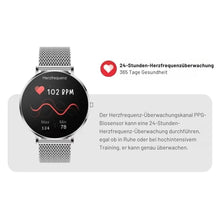 Load image into Gallery viewer, LunaCare Vital- elegante Gesundheitsuhr für das Wohlbefinden von Frauen