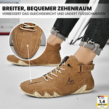 Lade das Bild in den Galerie-Viewer, Alpaka – orthopädische, wasserdichte & rutschfeste Leder-Barfußschuhe