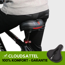 Load image into Gallery viewer, Cloudsattel - orthopädischer schmerzlindernder Radsattel für alle Fahrräder