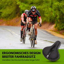 Load image into Gallery viewer, Cloudsattel - orthopädischer schmerzlindernder Radsattel für alle Fahrräder
