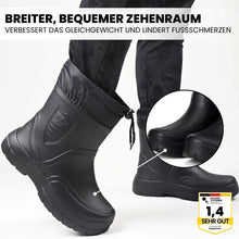 Load image into Gallery viewer, RainTex - ergonomische, rutschfeste & wasserdichte Thermo-Regenstiefel für den Winter