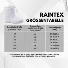 Load image into Gallery viewer, RainTex - ergonomische, rutschfeste & wasserdichte Thermo-Regenstiefel für den Winter