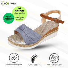 Load image into Gallery viewer, OrthoLuna - orthopädische schmerzlindernde Sandalen für mehr Komfort - Sonderaktion 1+1 Gratis