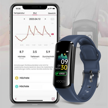 Load image into Gallery viewer, Healthtec Gesundheits-Smartwatch zur Überwachung vom Blutzucker