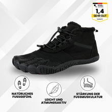 Load image into Gallery viewer, OrthoThermo - schmerzlindernde, wasserabweisende & gefütterte Barfußschuhe