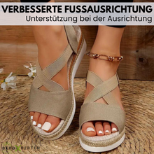 Load image into Gallery viewer, OrthoStella - ergonomische schmerzlindernde Sandalen für Damen - Sonderaktion 1+1 Gratis