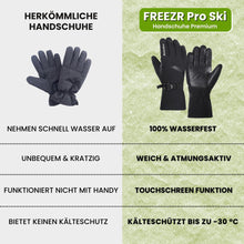 Load image into Gallery viewer, FREEZR Pro Ski-Handschuhe Premium