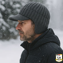 Load image into Gallery viewer, Fjordwarm – Skandinavische Wintermütze mit Ohrenschutz (Unisex-Einheitsgröße)