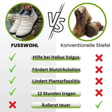 Load image into Gallery viewer, Fusswohl - ergonomische & rutschfeste Komfort-Winterstiefel