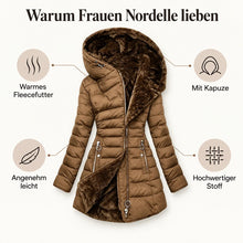 Lade das Bild in den Galerie-Viewer, Nordelle | der Wintermantel, der wärmt und der Figur schmeichelt