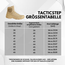 Load image into Gallery viewer, TacticStep - Taktischer, Ergonomischer & Wasserdichter Outdoor-Stiefel