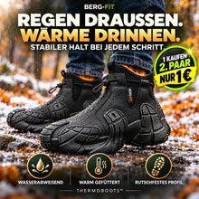 Lade das Bild in den Galerie-Viewer, ThermoBoots – Wasserdichte Allwetter-Ganzjahresstiefel | Rutschfest & Schmerzlindernd | 1-€ Aktion