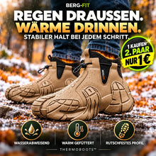 Lade das Bild in den Galerie-Viewer, ThermoBoots – Wasserdichte Allwetter-Ganzjahresstiefel | Rutschfest & Schmerzlindernd | 1-€ Aktion