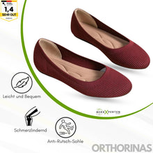 Load image into Gallery viewer, Orthorinas - ergonomische schmerzlindernde Ballerinas
