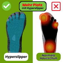 Lade das Bild in den Galerie-Viewer, Hyperslipper – orthopädischer, entlastender Slipper für mehr Komfort