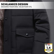 Load image into Gallery viewer, ThermoMax - Herren-Kapuzenjacke für den Winter – Dick gefütterter, lässiger Windbreaker mit Taschen
