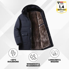 Load image into Gallery viewer, ThermoMax - Herren-Kapuzenjacke für den Winter – Dick gefütterter, lässiger Windbreaker mit Taschen
