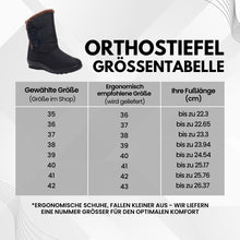 Load image into Gallery viewer, Orthostiefel - ergonomische &amp; wasserdichte Winterstiefel für Damen
