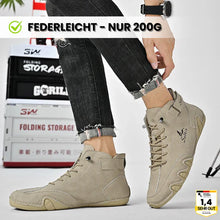 Lade das Bild in den Galerie-Viewer, Alpaka – orthopädische, wasserdichte &amp; rutschfeste Leder-Barfußschuhe