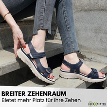 Load image into Gallery viewer, OrthoKlara - ergonomische,  schmerzlindernde &amp; rutschfeste Sandalen für Damen - Sonderaktion 1+1 Gratis
