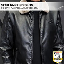 Load image into Gallery viewer, PrimeLeather – Exklusive Herren-Lederjacke für Herbst und Winter

