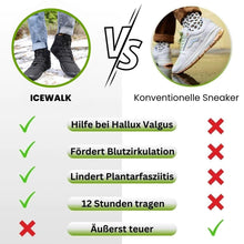 Load image into Gallery viewer, IceWalk - schmerzlindernde &amp; wasserfeste Thermo-Barfußschuhe
