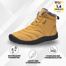 Load image into Gallery viewer, OrthoWarm - schmerzlindernde, wasserabweisende &amp; gefütterte Barfußschuhe
