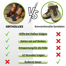 Load image into Gallery viewer, OrthoLuxe - ergonomische schmerzlindernde Sandalen für den Sommer
