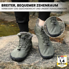 Load image into Gallery viewer, OrthoThermo - schmerzlindernde, wasserabweisende &amp; gefütterte Barfußschuhe
