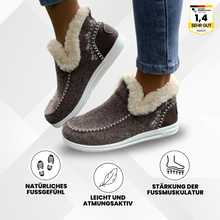 Load image into Gallery viewer, OrthoComfy - ergonomischer schmerzlindernder Komfortschuh - Plüschgefüttert
