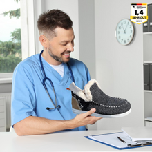 Load image into Gallery viewer, OrthoComfy - ergonomischer schmerzlindernder Komfortschuh - Plüschgefüttert
