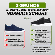 Lade das Bild in den Galerie-Viewer, OrthoLight – ultraleichte, ergonomische Schuhe für maximalen Komfort