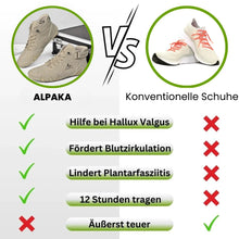 Lade das Bild in den Galerie-Viewer, Alpaka – orthopädische, wasserdichte &amp; rutschfeste Leder-Barfußschuhe