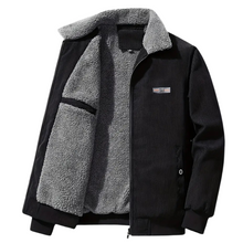 Load image into Gallery viewer, Herren-Cordjacke mit Fleece-Futter für den Winter
