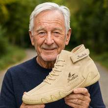 Lade das Bild in den Galerie-Viewer, Alpaka – orthopädische, wasserdichte &amp; rutschfeste Leder-Barfußschuhe