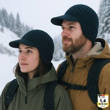 Load image into Gallery viewer, Fjordwarm – Skandinavische Wintermütze mit Ohrenschutz (Unisex-Einheitsgröße)
