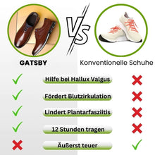 Lade das Bild in den Galerie-Viewer, Gatsby Premium – Ergonomischer &amp; Eleganter Business-Schuh zur Schmerzlinderung