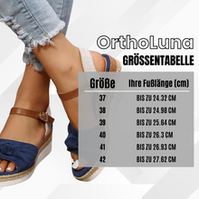 Load image into Gallery viewer, OrthoLuna  - orthopädische schmerzlindernde Sandalen für mehr Komfort - Sonderaktion 1+1 Gratis
