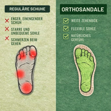 Lade das Bild in den Galerie-Viewer, OrthoSandale — Komfort-Sandalen | Rutschfest &amp; Federleicht