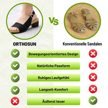 Lade das Bild in den Galerie-Viewer, OrthoSun Komfort-Sandaletten | Ergonomisches Design