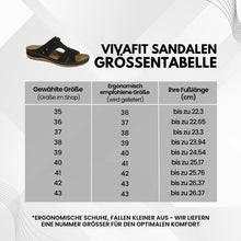 Lade das Bild in den Galerie-Viewer, VivaFit - ergonomische &amp; rutschfeste Sandalen zur Schmerzlinderung