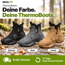 Lade das Bild in den Galerie-Viewer, ThermoBoots – Wasserdichte Allwetter-Ganzjahresstiefel | Rutschfest &amp; Schmerzlindernd | 1-€ Aktion
